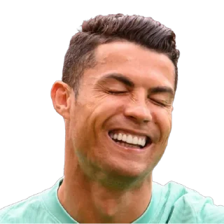 😄 emoji CR7 by👉 @footballstickers Telegram sticker 5 of 96