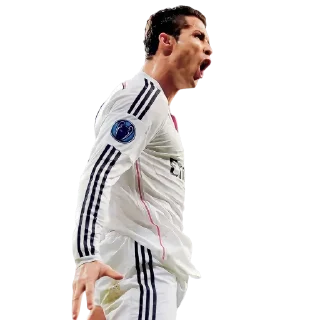🦁 emoji CR7 by👉 @footballstickers Telegram sticker 22 of 96