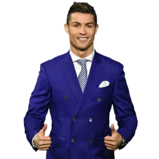👍 emoji CR7 by👉 @footballstickers Telegram sticker 9 of 96