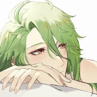 🐍 emoji Бай Чжу • @itsgensharts Telegram sticker 12 of 100