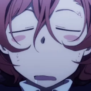 ☺️ emoji Чуя Накахара. | @Xochu_Chailda Telegram sticker 9 of 18