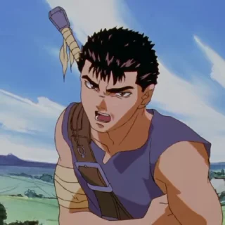 🫵 emoji Berserk by @zlyka_sticks Telegram sticker 7 of 99