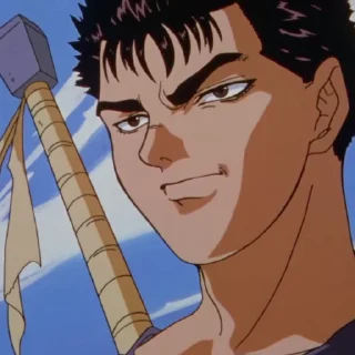 😁 emoji Berserk by @zlyka_sticks Telegram sticker 8 of 99