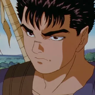 😒 emoji Berserk by @zlyka_sticks Telegram sticker 6 of 99