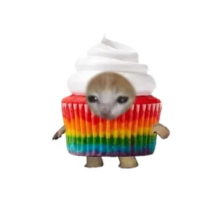 🧁 emoji food cats Telegram sticker 17 of 20
