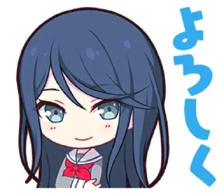 Sticker from Hoshino Ichika 💙 :: @MinoriKoito