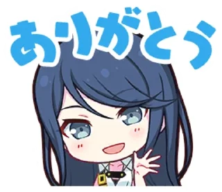 Sticker from Hoshino Ichika 💙 :: @MinoriKoito