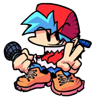Sticker from Fnf corruption - @Citakar
