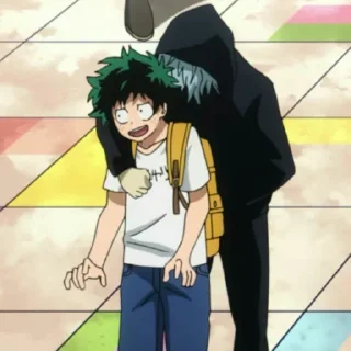 🍜 emoji @Earth928B <- Моя Геройская Академия МГА MHA Telegram sticker 18 of 115