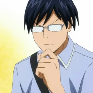 🍜 emoji @Earth928B <- Моя Геройская Академия МГА MHA Telegram sticker 24 of 115