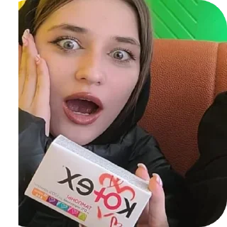 🙂 emoji Даша путешественница Telegram sticker 1 of 19