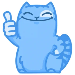 Sticker from Персик в синем