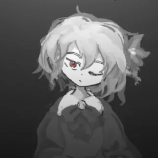 🩸 emoji Девочка с синем цветком | @smetonyastickers Telegram sticker 1 of 61