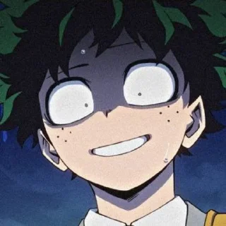 Sticker from izuku