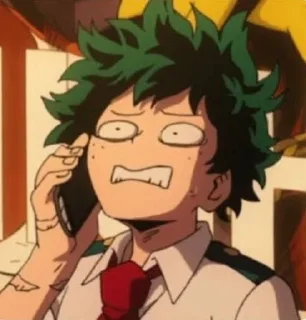 Sticker from izuku