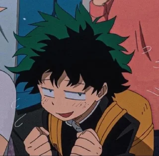 Sticker from izuku