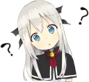Sticker from A little girl Sticker (Vampire) :: @line_stickers