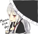 👋 emoji A little girl Sticker (Vampire) ENG :: @line_stickers Telegram sticker 12 of 40