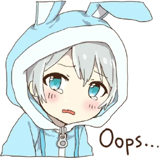 Sticker from A little girl Sticker ENG :: @line_stickers