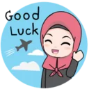 Sticker from Cute Hijab👰 ~by @pixels_NFT