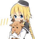 😳 emoji Air and her best friends :: @line_stickers Telegram sticker 18 of 40
