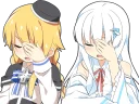 🙄 emoji Air and her best friends :: @line_stickers Telegram sticker 21 of 40