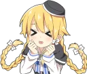 😝 emoji Air and her best friends :: @line_stickers Telegram sticker 11 of 40