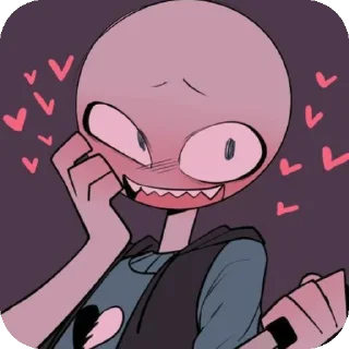 🥰 emoji автор стикеров- @Toonbriel13 Telegram sticker 7 of 85