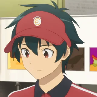 😊 emoji Hataraku Maou-sama! 2 @FixFox Telegram sticker 21 of 43