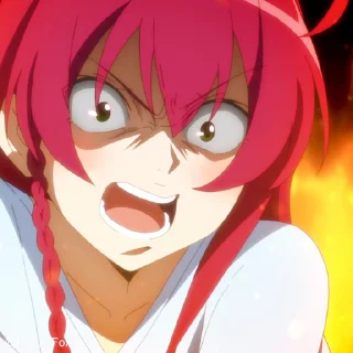 💢 emoji Hataraku Maou-sama! 2 @FixFox Telegram sticker 15 of 43