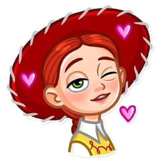 Sticker from Toy Story