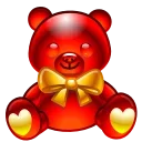 🎁 emoji Toy Bear by @GiftChanges Telegram sticker 13 of 70