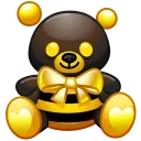 🎁 emoji Toy Bear by @GiftChanges Telegram sticker 23 of 70