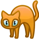 Sticker from Scared Cat by @GiftChanges