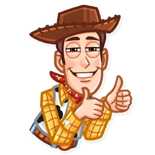 Sticker from Toy Story