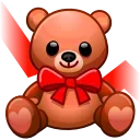 🎁 emoji Toy Bear by @GiftChanges Telegram sticker 11 of 70