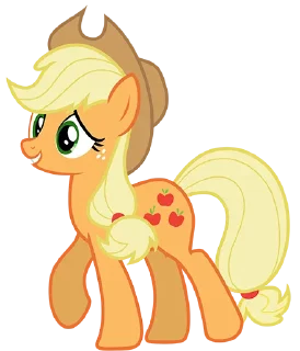 Sticker from @mlpstickers Applejack pack