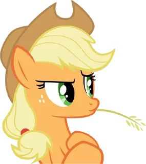 Sticker from @mlpstickers Applejack pack