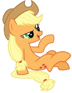 Sticker from @mlpstickers Applejack pack