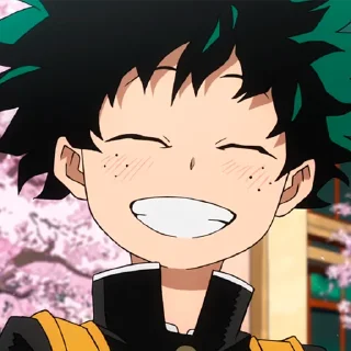Sticker from BNHA S1 @stickinchat