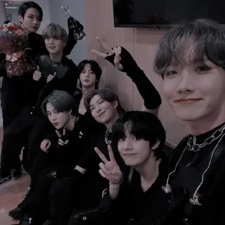 Sticker from BTS!!