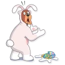 Sticker from Easter Bear