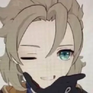 😉 emoji genshin impact from yana diete Telegram sticker 16 of 36