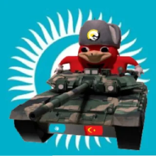 Sticker from Чуркистан