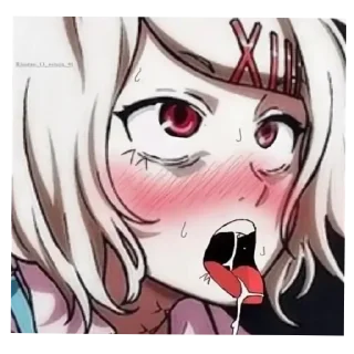 ❤ emoji Токийский гуль :: @QStickBot Telegram sticker 10 of 14