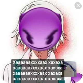 🥵 emoji Токийский гуль :: @QStickBot Telegram sticker 11 of 14