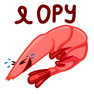 Sticker from Shrimp @stickersb2b