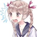 Sticker from BLUE REFLECTION :: @line_stickers