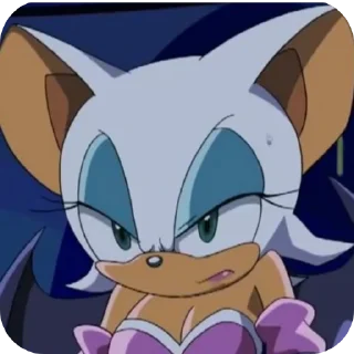 😤 emoji Rouge ( летучая мышь ) :: @Dog_Woof1 Telegram sticker 16 of 23