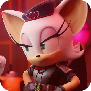 🤨 emoji Rouge ( летучая мышь ) :: @Dog_Woof1 Telegram sticker 23 of 23